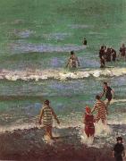 Walter Richard Sickert Bathers at Dieppe oil